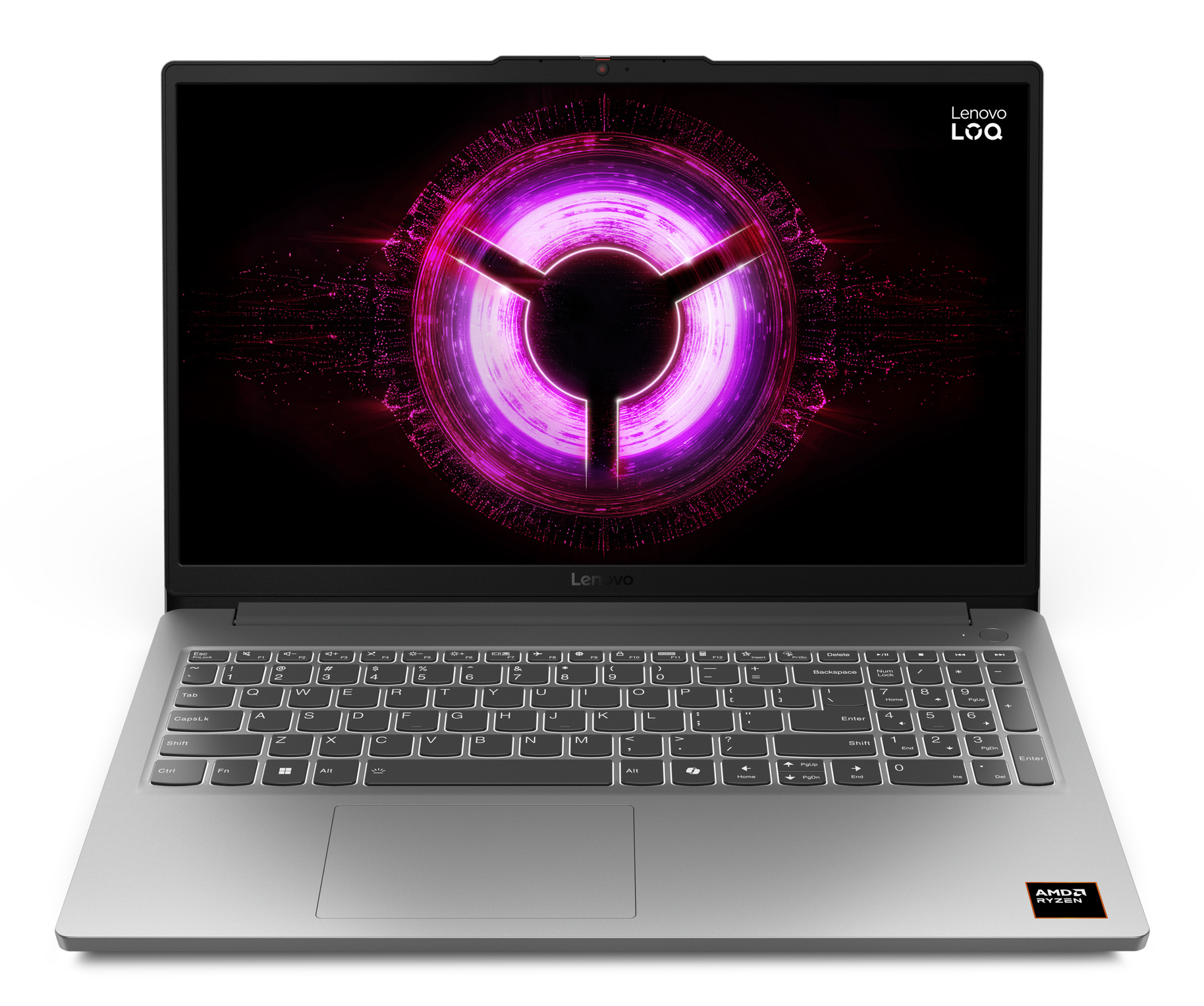 Lenovo LOQ 15ARP10E AMD Ryzen™ 7 170 Laptop 39.6 cm (15.6") Full HD 16 GB DDR5-SDRAM 1 TB SSD NVIDIA GeForce RTX 3050 Wi-Fi 6 (802.11ax) Windows 11 Home Grey English