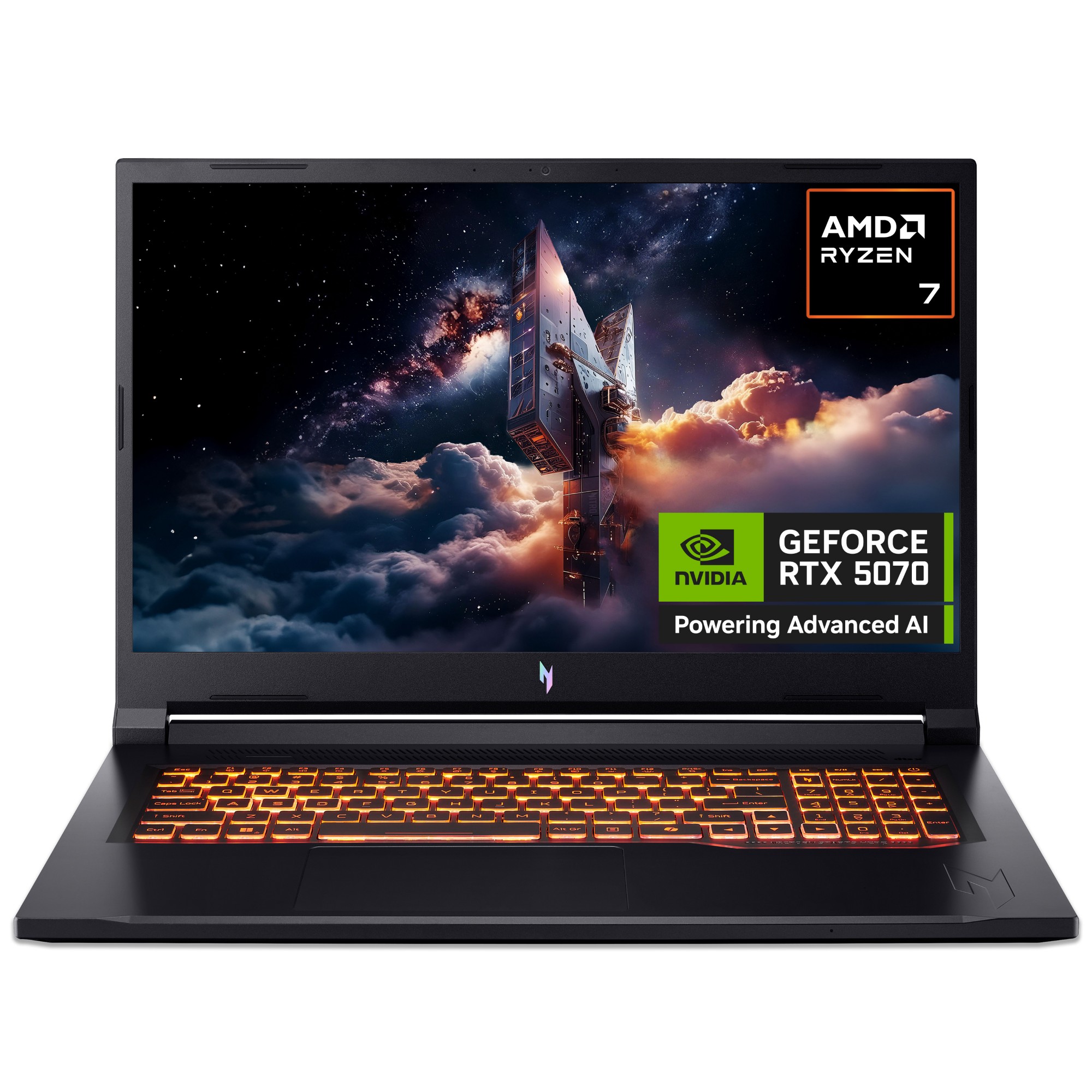 Acer Nitro V 17 AI ANV17-41 AMD Ryzen 7 260 16GB RAM 1TB SSD RTX 5070 17.3" Full HD Windows 11 home Gaming Laptop
