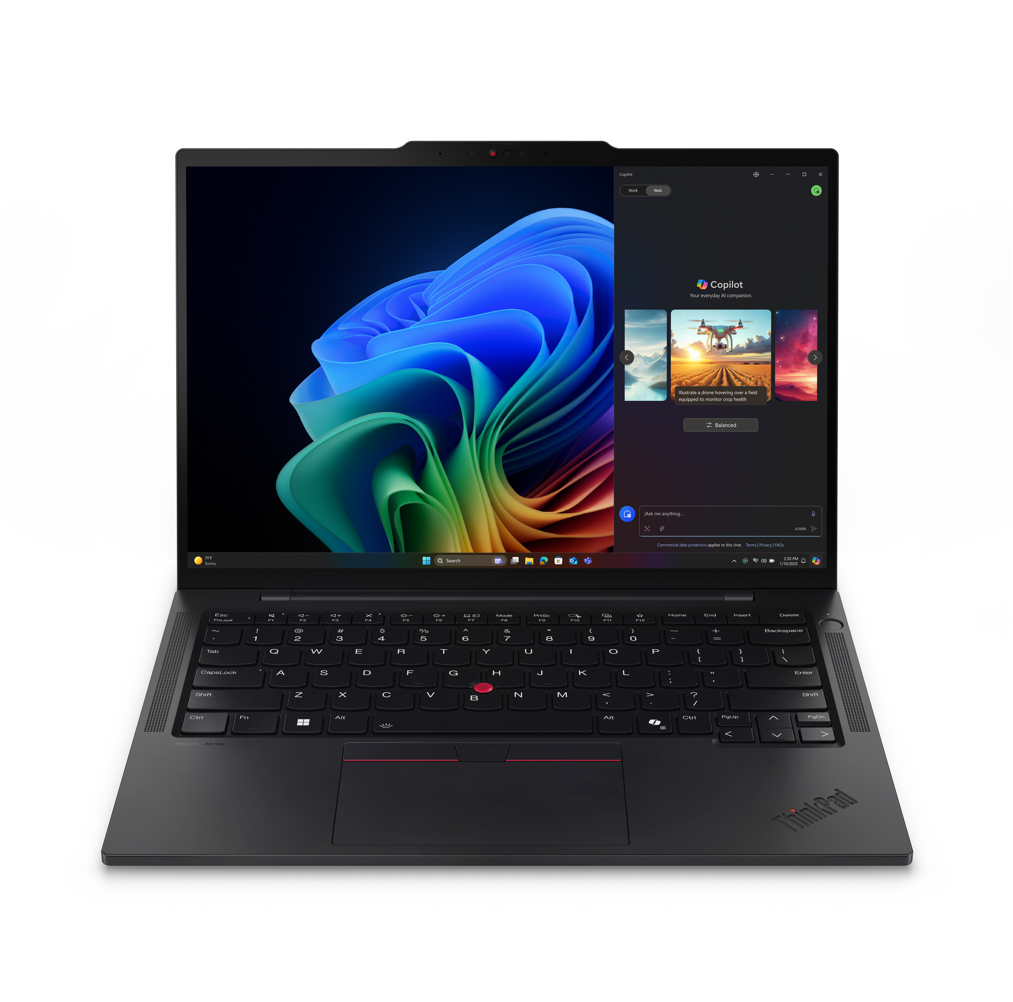 Lenovo ThinkPad T14s Gen 6 (Intel) Copilot+ PC Intel Core Ultra 7 258V Laptop 35.6 cm (14") WUXGA 32 GB LPDDR5x-SDRAM 512 GB SSD Wi-Fi 7 (802.11be) Windows 11 Pro Black UK English