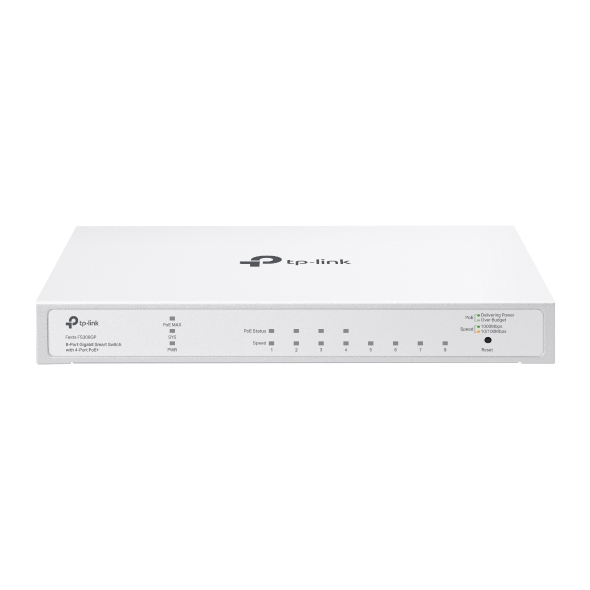 TP-Link FESTA FS308GP network switch Managed Gigabit Ethernet (10/100/1000) Power over Ethernet (PoE) White