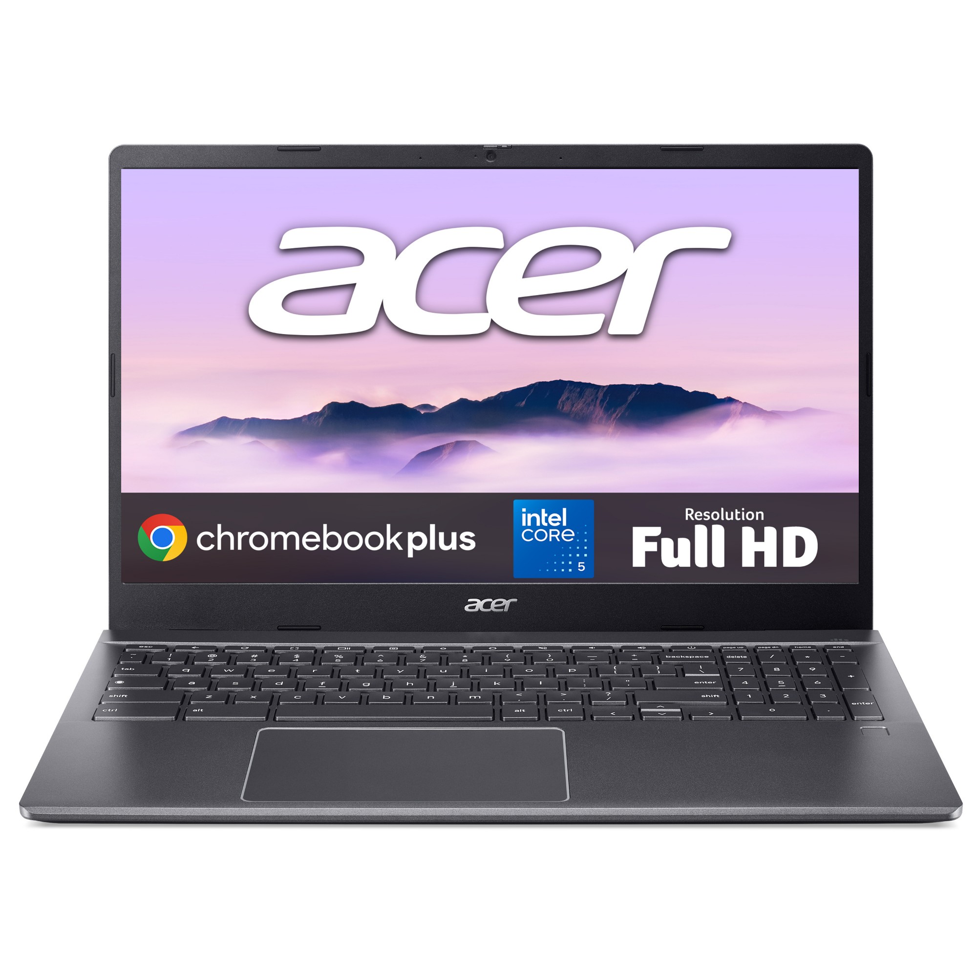 Acer Aspire Chromebook Plus 515 (CBE595-2) - Intel Core 5, 16GB RAM, 256GB SSD, 15.6" Full HD display, Chrome OS