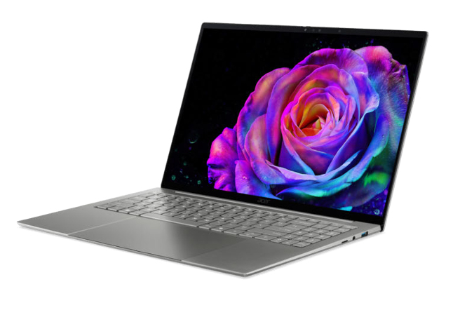 Acer Swift 16 AI SF16-71T-90F6 Intel Core Ultra X9 388H Laptop 40.6 cm (16") Touchscreen WQXGA+ 16 GB LPDDR5x-SDRAM 512 GB SSD Wi-Fi 7 (802.11be) Windows 11 Home Grey