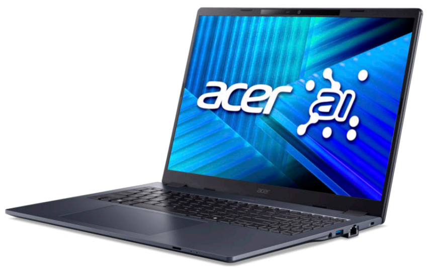 Acer TravelMate TMP416-54-TCO-5510 Copilot+ PC Intel Core Ultra 5 225U Laptop 40.6 cm (16") WUXGA 16 GB DDR5-SDRAM 512 GB SSD Wi-Fi 7 (802.11be) Windows 11 Pro Blue QWERTZ German