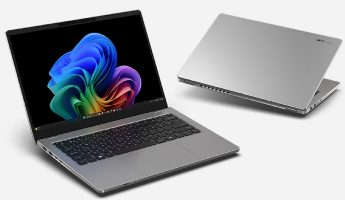 Acer TravelMate TMP214-57-TCO-75AA Copilot+ PC Intel Core Ultra 7 355 Laptop 35.6 cm (14") WUXGA 16 GB DDR5-SDRAM 512 GB SSD Wi-Fi 7 (802.11be) Windows 11 Pro QWERTZ German