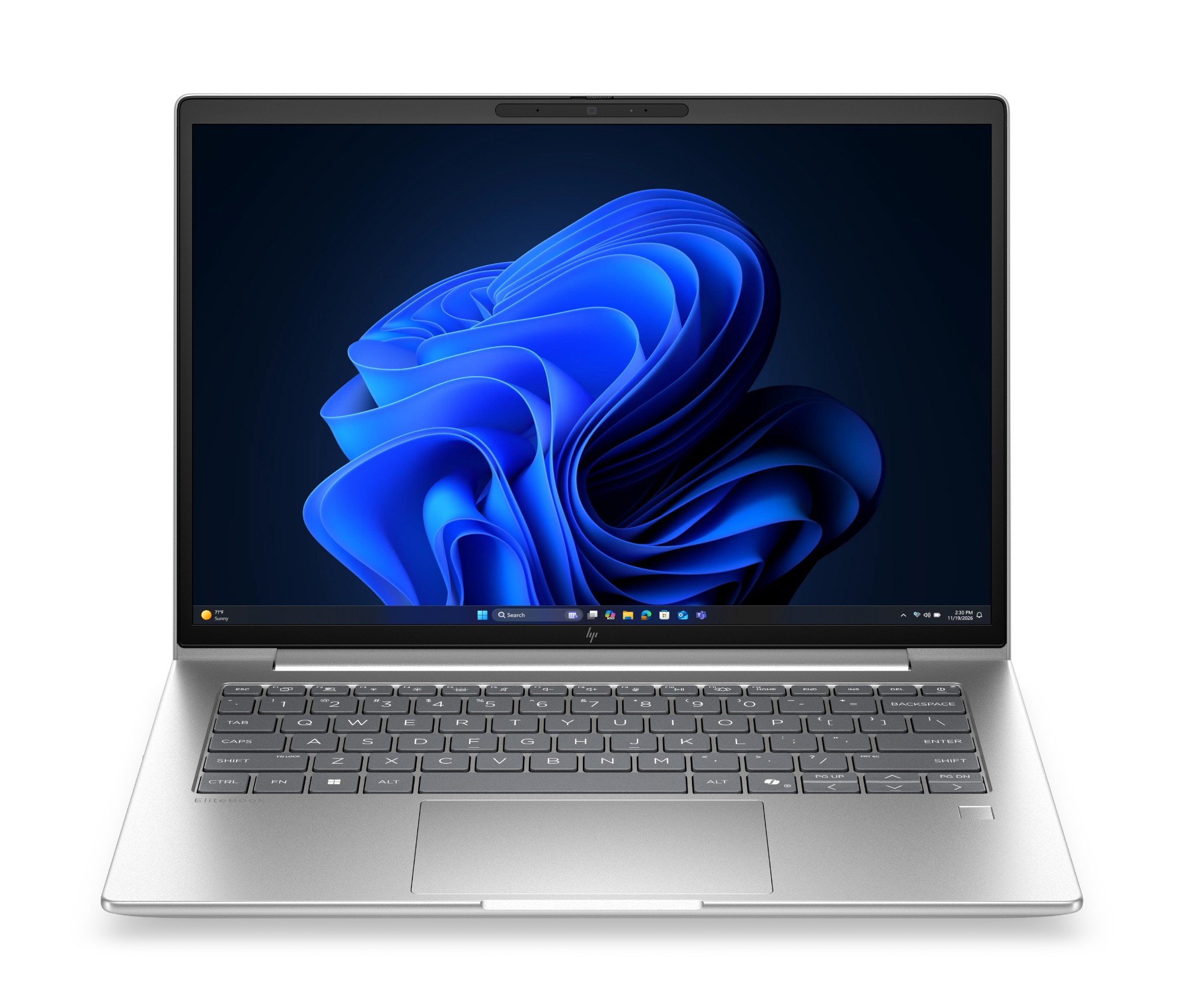 HP EliteBook 6 G2i 14 AI PC Intel Core 7 350 Laptop 35.6 cm (14") WUXGA 32 GB LPDDR5x-SDRAM 512 GB SSD Wi-Fi 7 (802.11be) Windows 11 Pro Silver