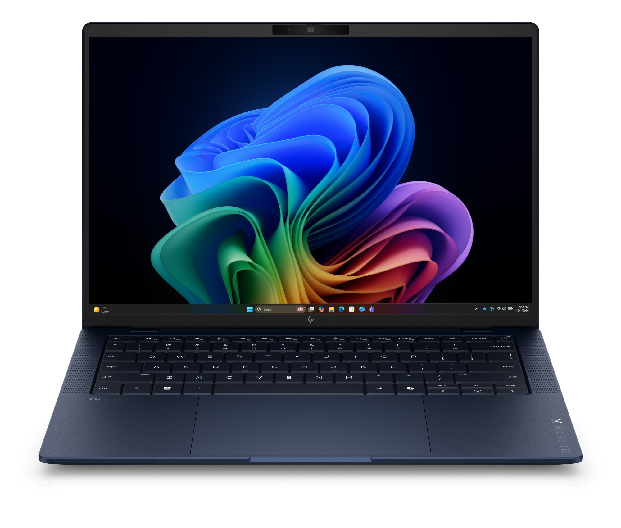 HP E15CXEA laptop Copilot+ PC 35.6 cm (14") WUXGA 32 GB LPDDR5x-SDRAM 1 TB SSD Wi-Fi 7 (802.11be) Windows 11 Pro Blue