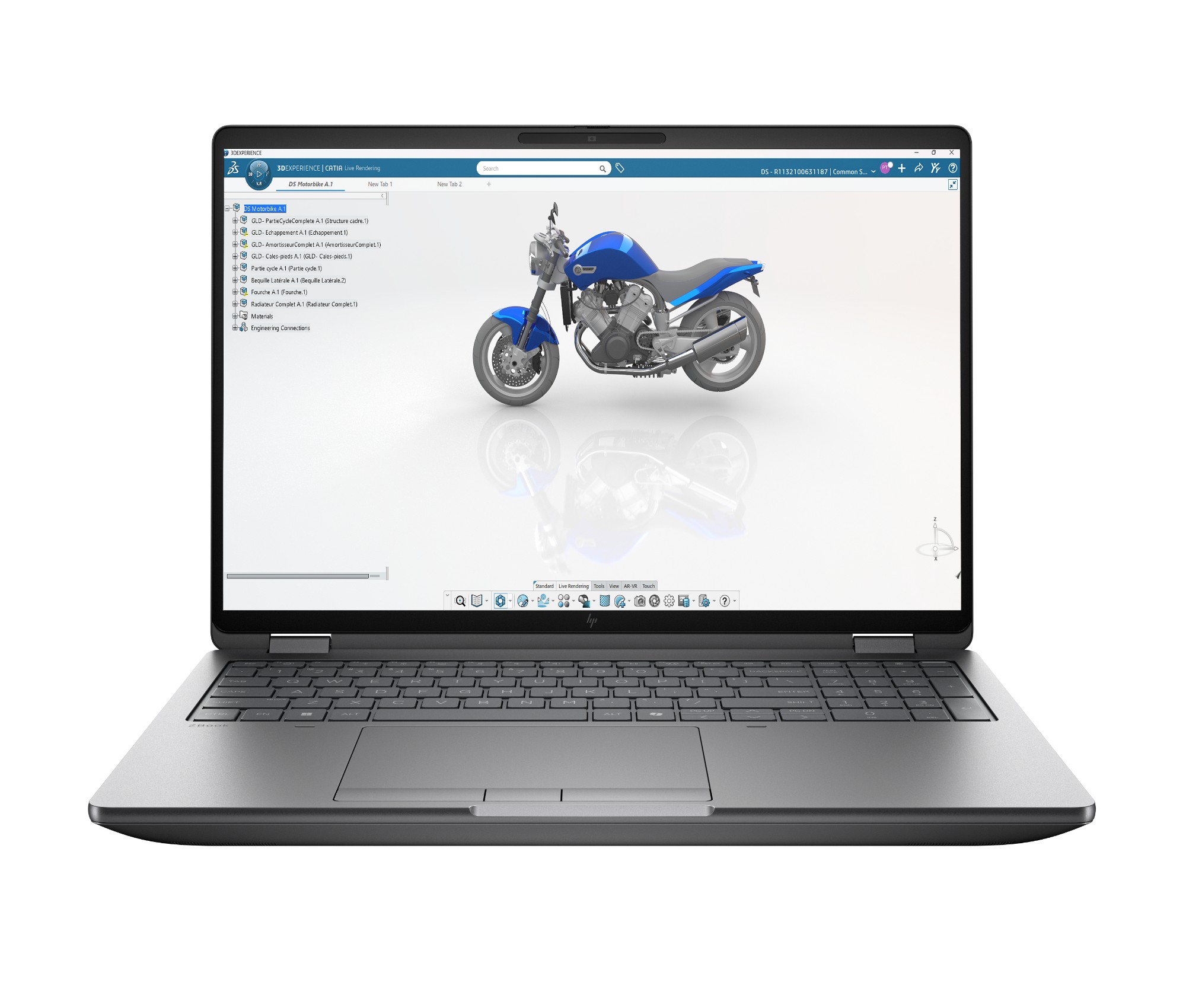 HP ZBook Fury G1i 16 Intel Core Ultra 9 285HX Mobile workstation 40.6 cm (16") WQXGA 128 GB DDR5-SDRAM 2 TB SSD NVIDIA RTX PRO 4000 Blackwell Wi-Fi 7 (802.11be) Windows 11 Pro AI Workstation, AI PC Silver