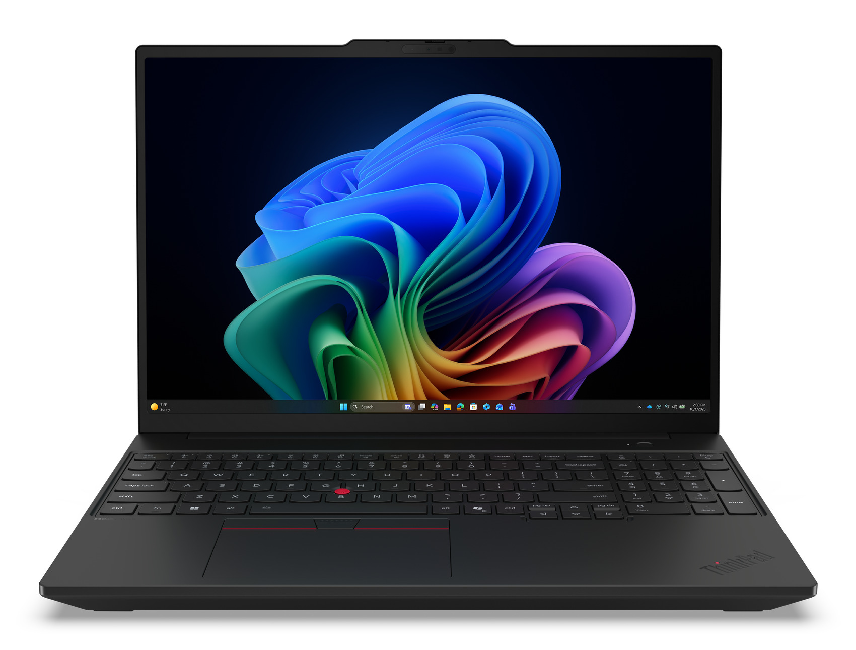 Lenovo ThinkPad T16 Gen 5 (Intel) Copilot+ PC Intel Core Ultra 7 355 Laptop 40.6 cm (16") WUXGA 16 GB LPDDR5x-SDRAM 512 GB SSD Wi-Fi 7 (802.11be) Windows 11 Pro Black UK English