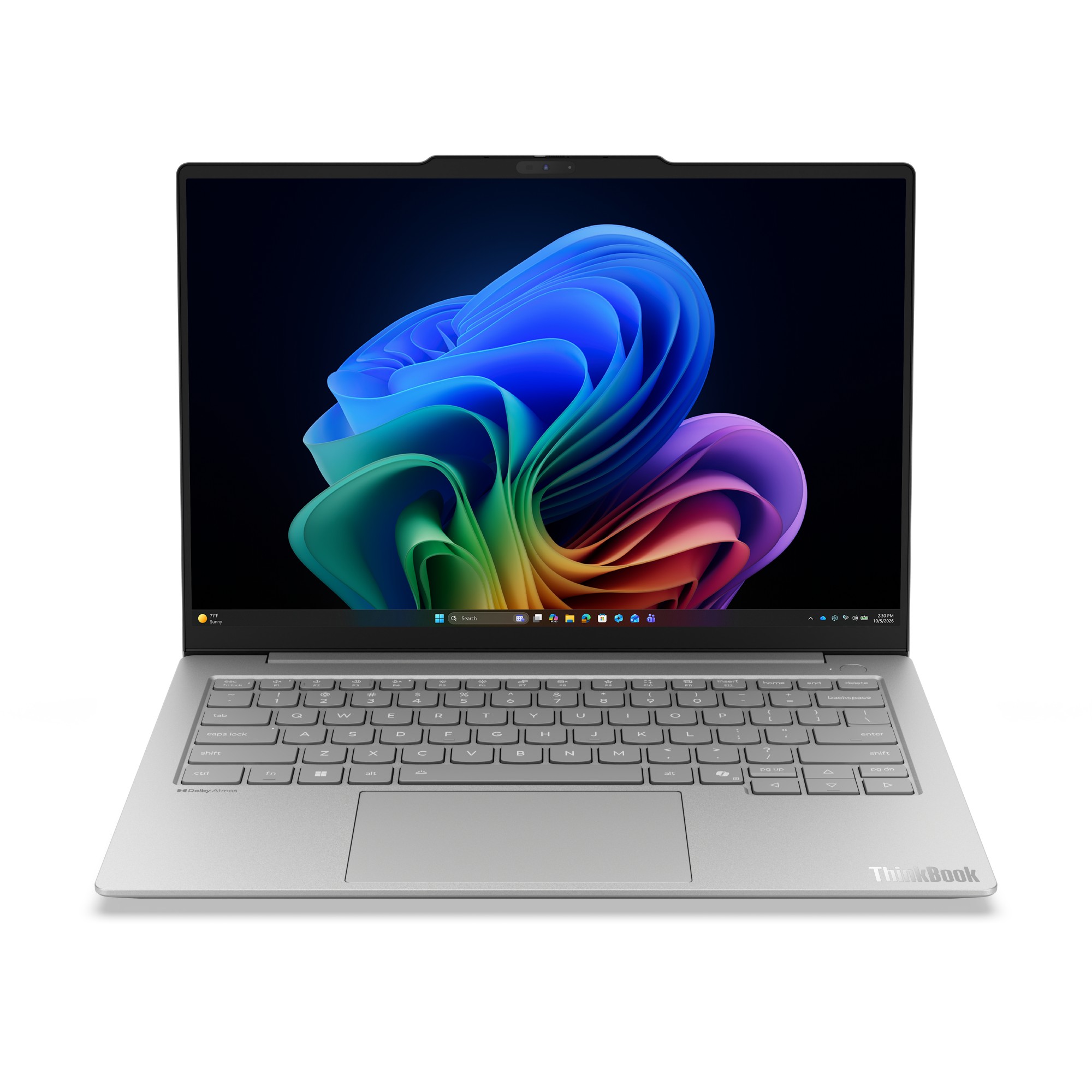 Lenovo ThinkBook 14x ILL Copilot+ PC Intel Core Ultra 7 256V Laptop 35.6 cm (14") WUXGA 16 GB LPDDR5x-SDRAM 512 GB SSD Wi-Fi 7 (802.11be) Windows 11 Pro Grey UK English