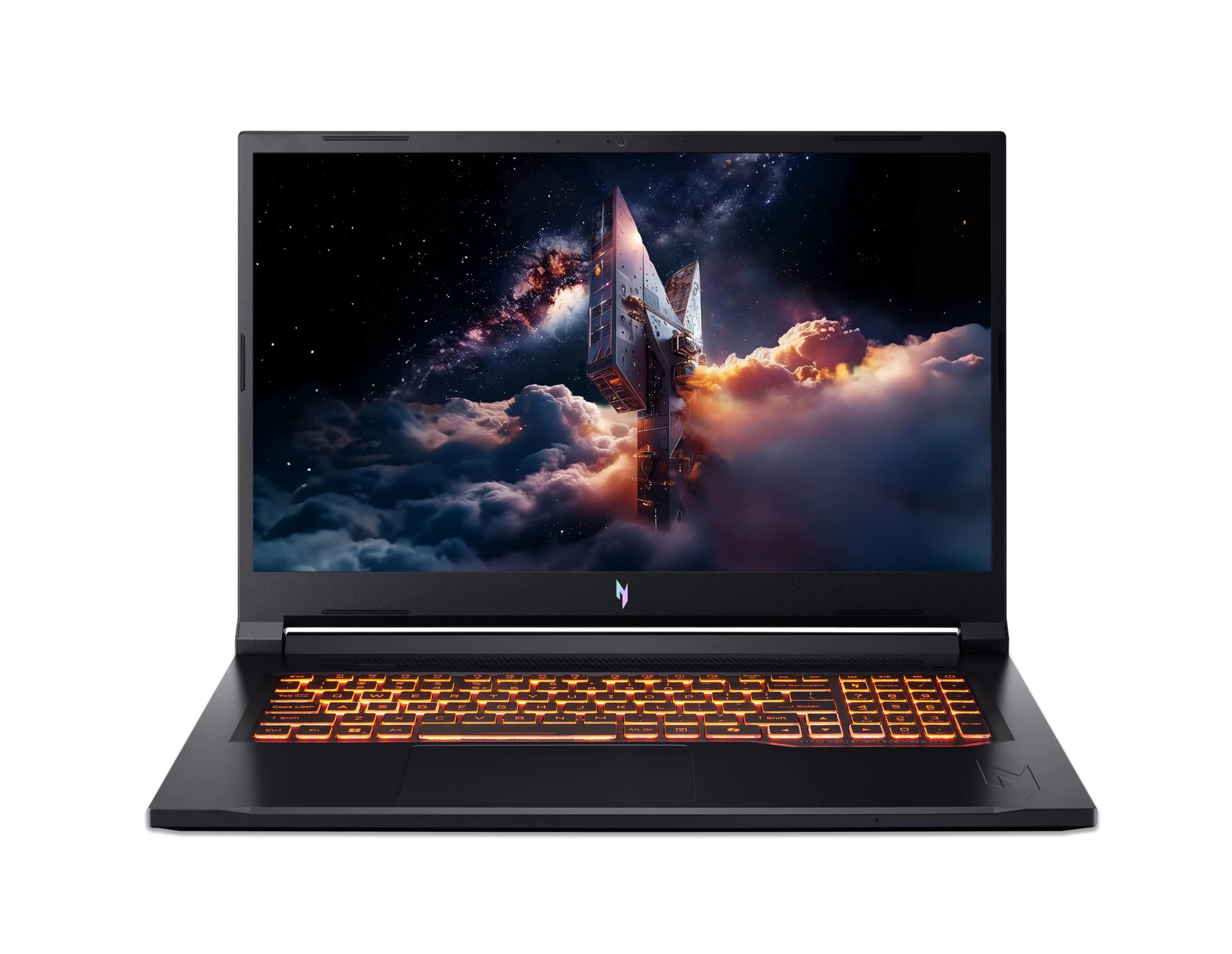 Acer Nitro V 17 AI ANV17-41-R3JA AMD Ryzen™ 7 260 Laptop 43.9 cm (17.3") Quad HD 16 GB DDR5-SDRAM 512 GB SSD NVIDIA GeForce RTX 5060 Wi-Fi 6 (802.11ax) Windows 11 Home Black QWERTZ German
