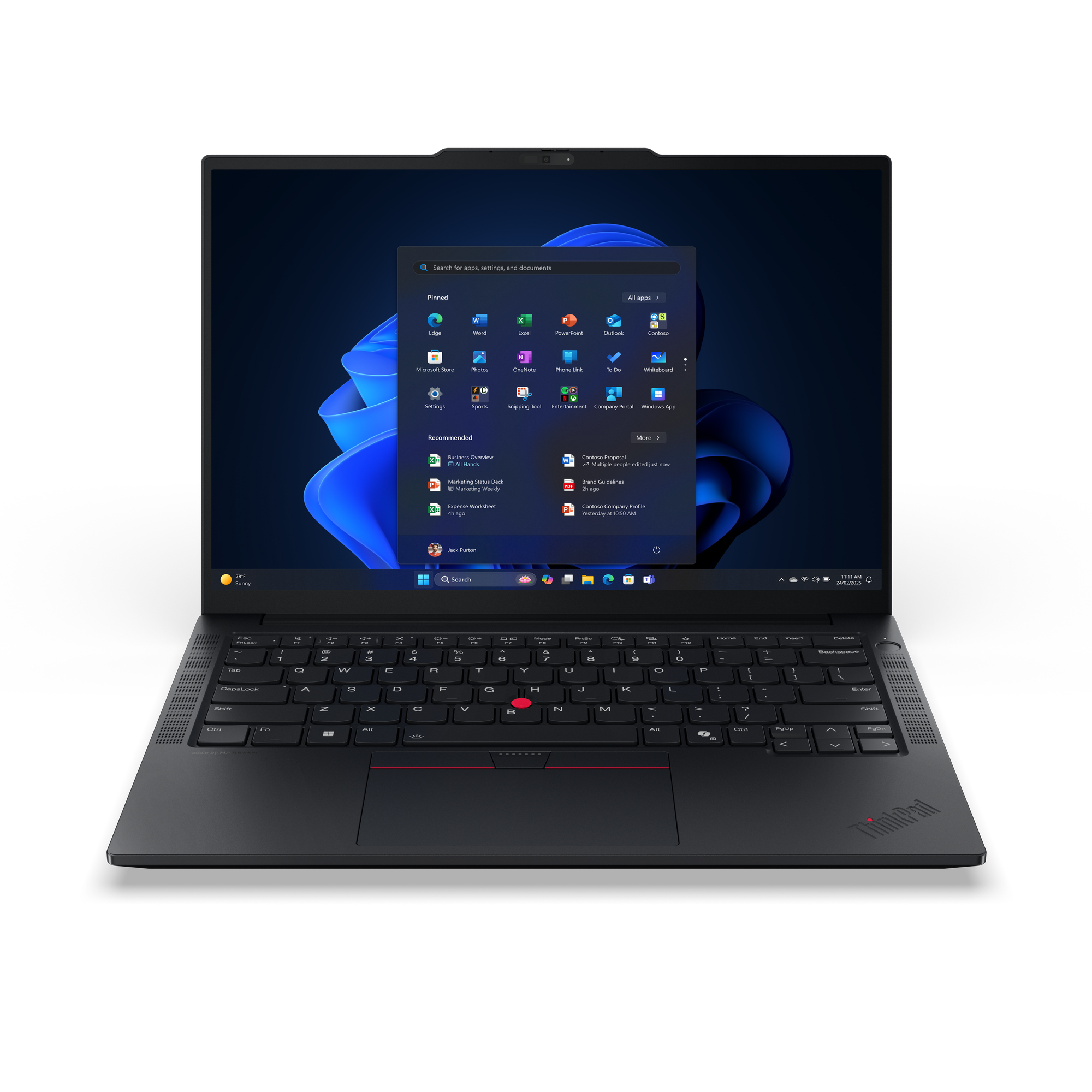 Lenovo ThinkPad E14 Gen 7 (AMD) Copilot+ PC AMD Ryzen™ 7 250 Laptop 35.6 cm (14") WUXGA 32 GB DDR5-SDRAM 1 TB SSD Wi-Fi 6E (802.11ax) Windows 11 Pro Black US English