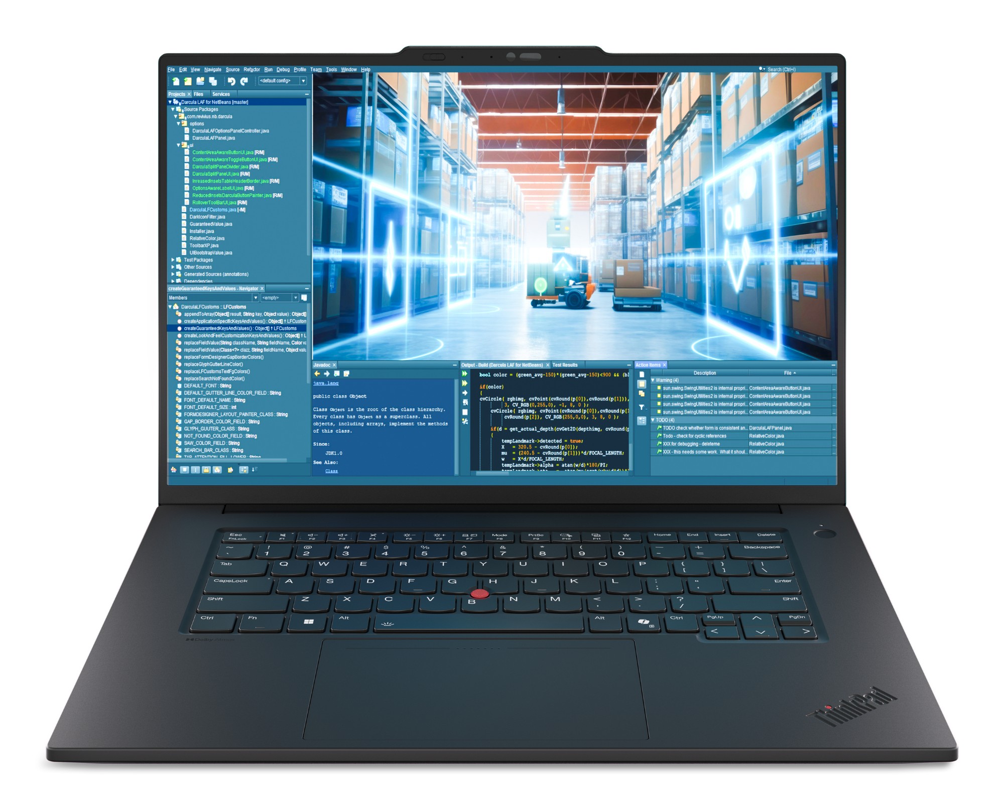 Lenovo ThinkPad P1 Gen 8 Intel Core Ultra 7 265H Mobile workstation 40.6 cm (16") WQUXGA 64 GB LPDDR5x-SDRAM 1 TB SSD Wi-Fi 7 (802.11be) Windows 11 Pro Black English