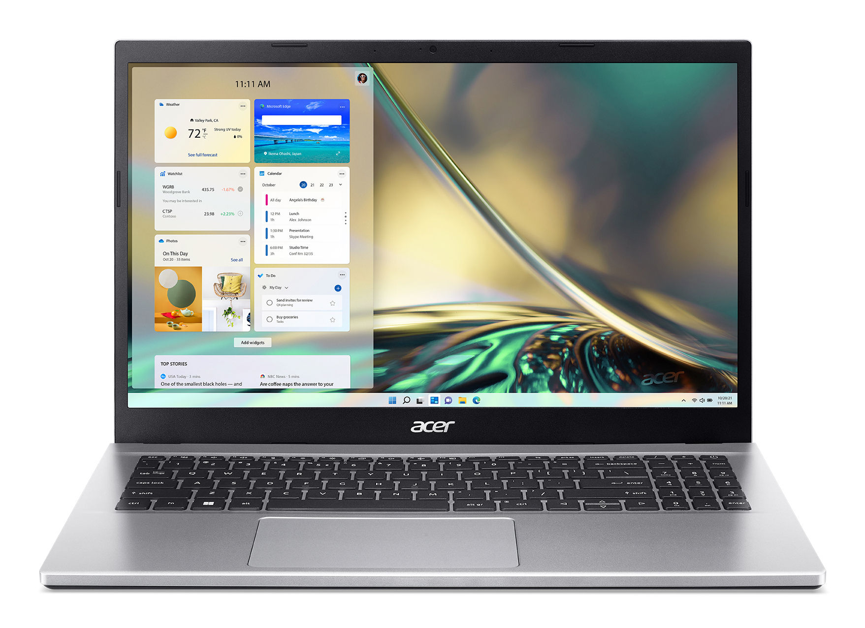 Acer Aspire 3 A315-59 Intel® Core™ i7 i7-1255U Laptop 39.6 cm (15.6") Full HD 8 GB DDR4-SDRAM 512 GB SSD Wi-Fi 6 (802.11ax) Windows 11 Home Silver