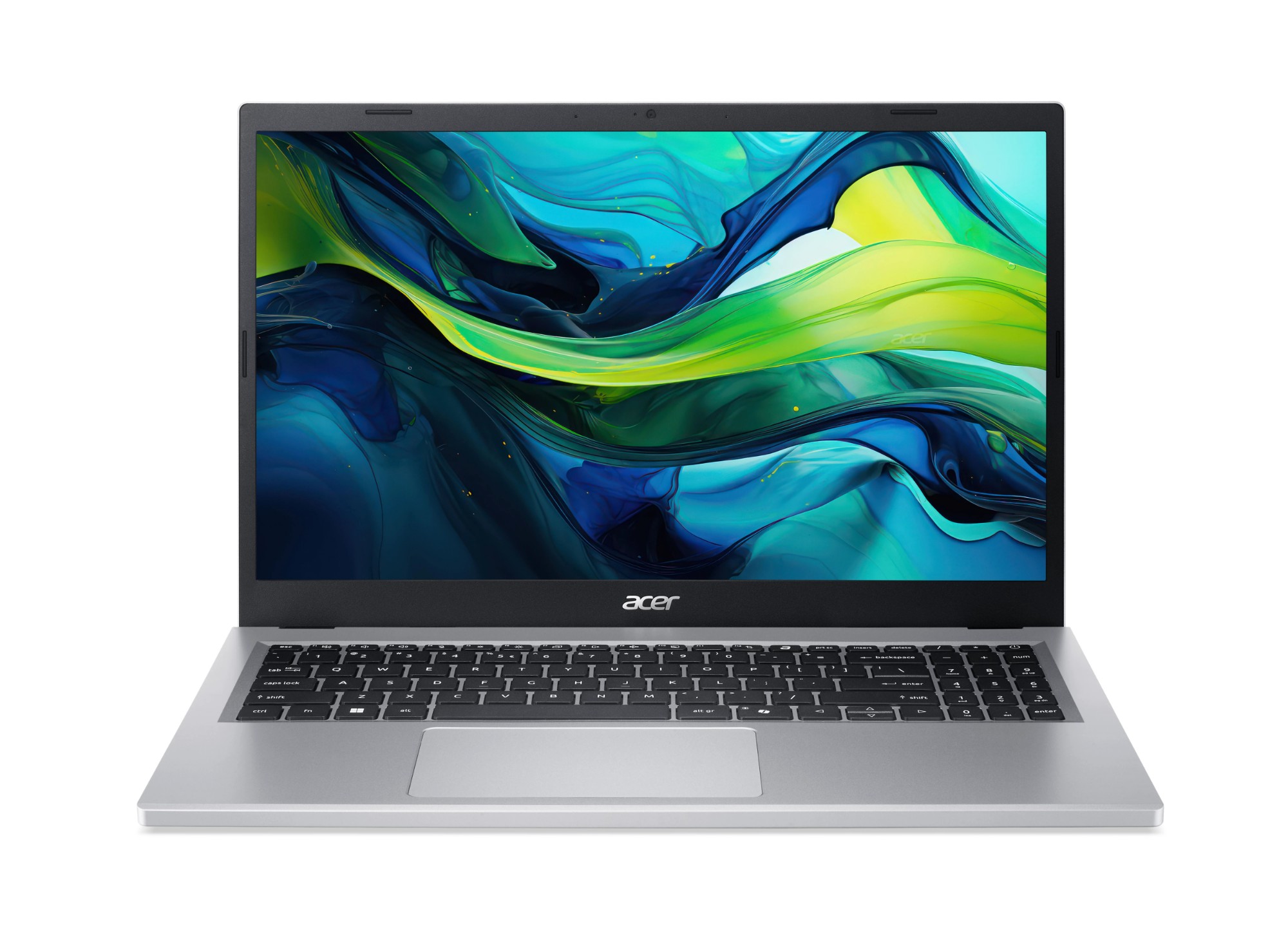 Acer Aspire Go 15 AG15-21P-R811 AMD Ryzen™ 3 7320U Laptop 39.6 cm (15.6") Touchscreen Full HD 8 GB LPDDR5x-SDRAM 128 GB SSD Wi-Fi 6 (802.11ax) Windows 11 Home Silver