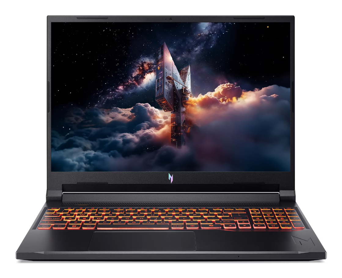 Acer Nitro V 16 AI ANV16-42-R8SE AMD Ryzen™ 7 260 Laptop 40.6 cm (16") WUXGA 16 GB DDR5-SDRAM 1 TB SSD NVIDIA GeForce RTX 5070 Wi-Fi 6 (802.11ax) Windows 11 Home Black