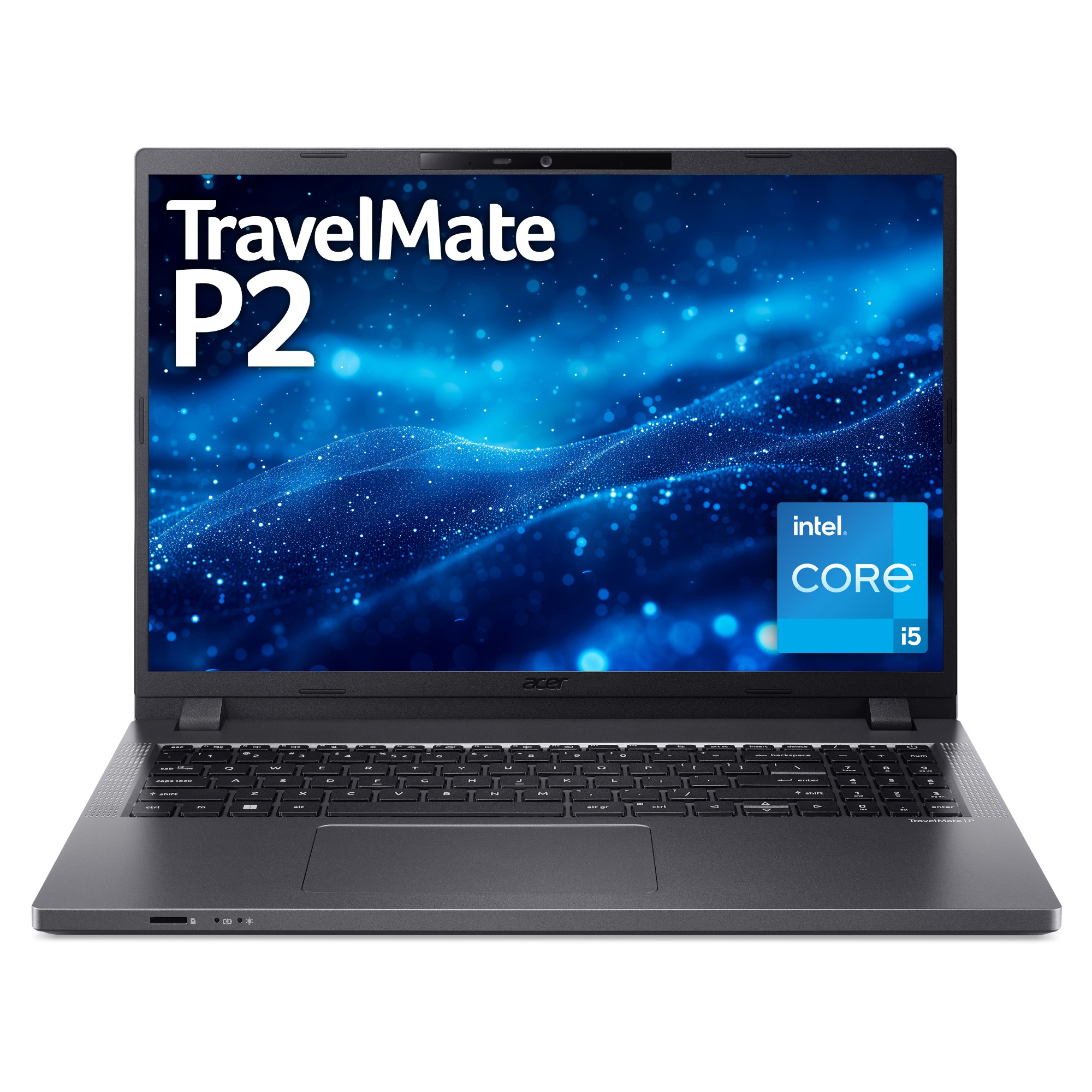 Acer TravelMate P2 NX.B9GEK.00A laptop Intel® Core™ i5 i5-1335U 40.6 cm (16") WUXGA 16 GB DDR5-SDRAM 512 GB SSD Wi-Fi 6E (802.11ax) Windows 11 Pro Grey