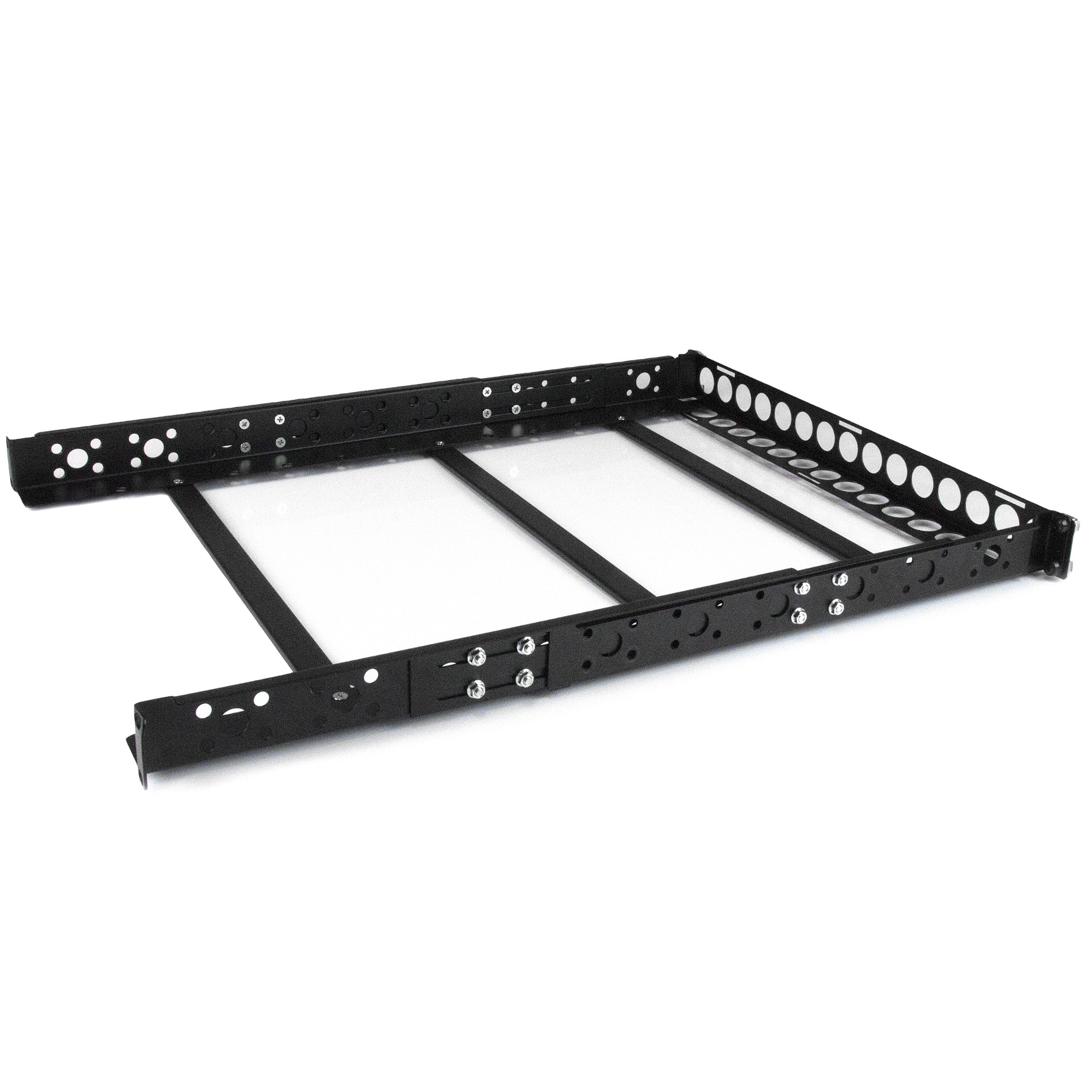 StarTech.com 1U Universal Server Rack Rails, Adjustable Depth Server Mounting Rails, 19inch Rack Mount Rails