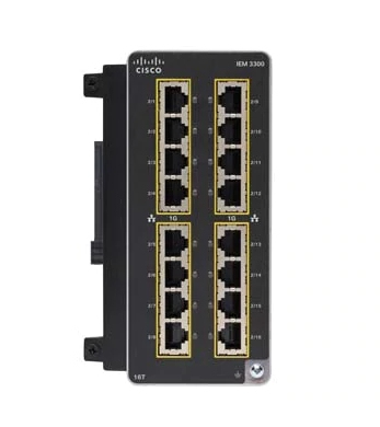 Cisco Catalyst IE3300 Managed L2 Gigabit Ethernet (10/100/1000) Black