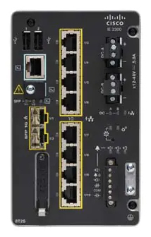 Cisco Catalyst IE-3300-8T2S-A network switch Managed L2 Gigabit Ethernet (10/100/1000) Black