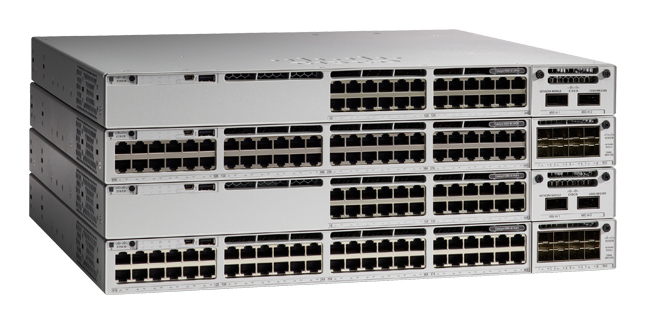 Cisco Catalyst 9300 Managed L3 Power over Ethernet (PoE) 1U