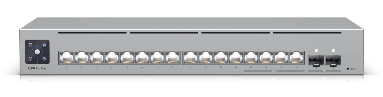 Ubiquiti Pro Max 16 L3 2.5G Ethernet (100/1000/2500) 1U Grey