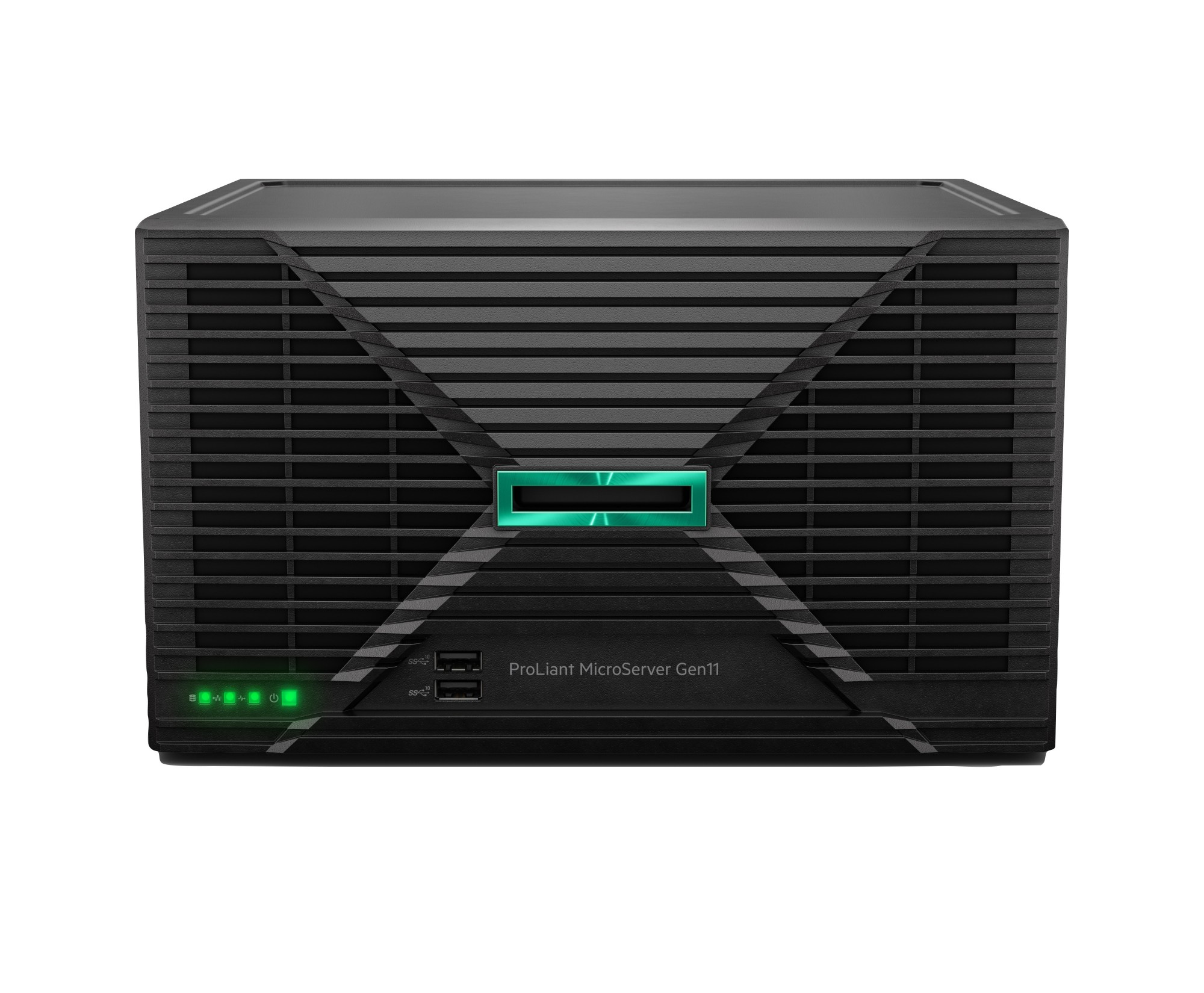HPE ProLiant MicroServer Gen11 E-2434 4c 32GB-U 4LFF-NHP 2x4TB HDD 180W External PS EMEA Cmp Mod Svr