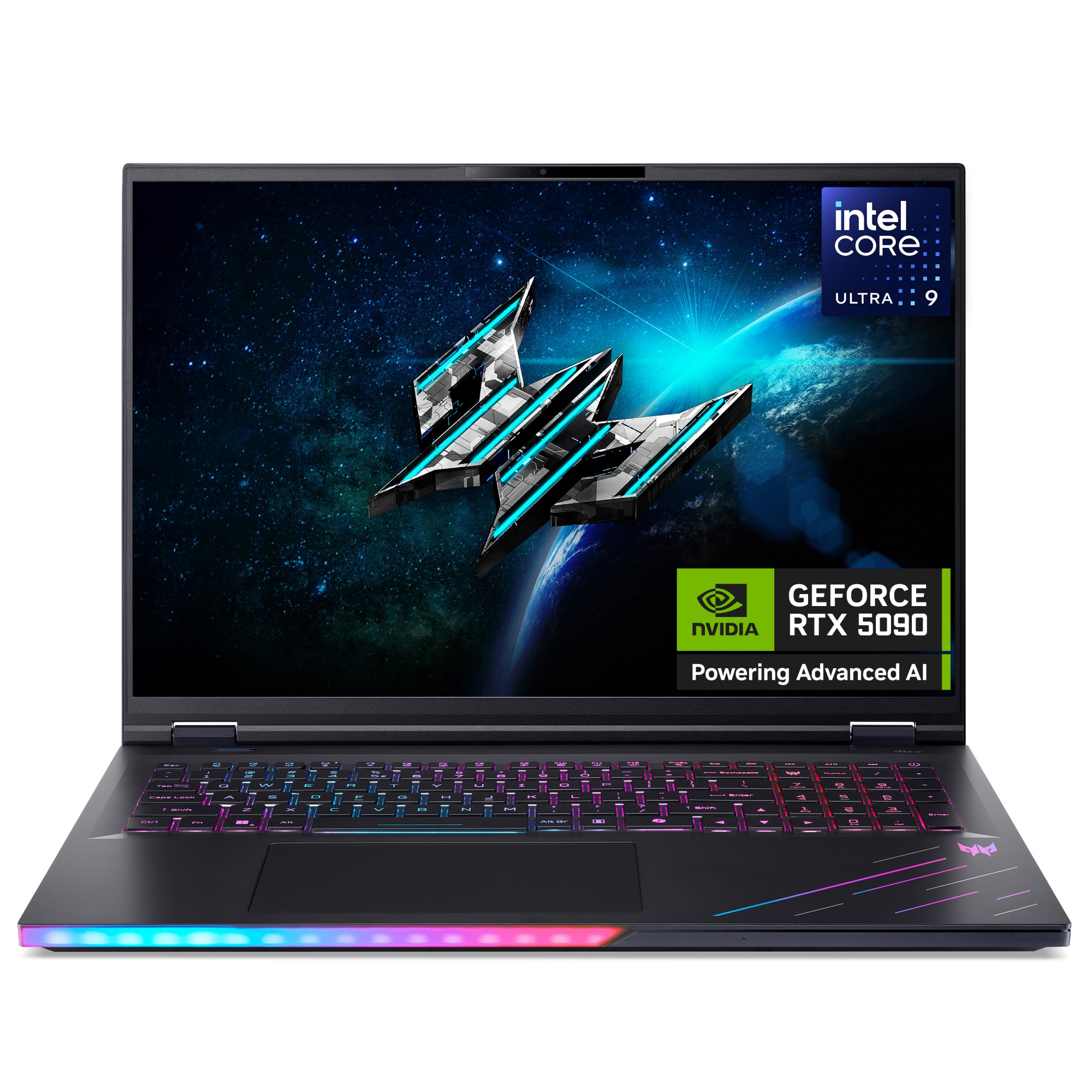 Acer Predator Helios 18 AI (PH18-73) Intel Ultra 9 275HX, 64GB, 1TB SSD, RTX5090, 18" WQUXGA, Windows 11 Gaming Laptop