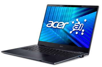 Acer TravelMate P4 TMP414-55-TCO-51CH Intel Core Ultra 5 225U Laptop 35.6 cm (14") WUXGA 16 GB DDR5-SDRAM 512 GB SSD Wi-Fi 7 (802.11be) Windows 11 Pro German Black