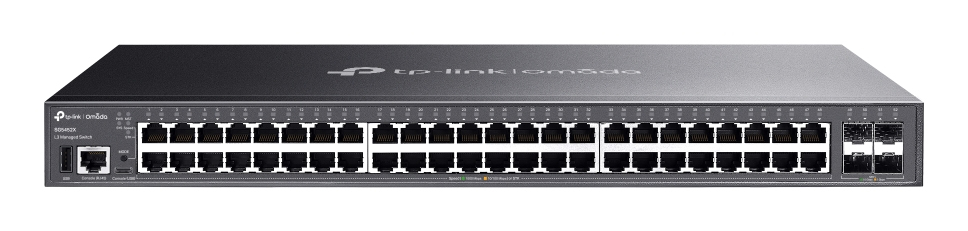 TP-Link Omada SG5452X network switch Managed L3 Gigabit Ethernet (10/100/1000) Black