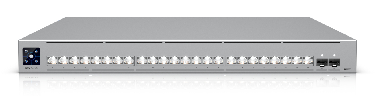 Ubiquiti UniFi Pro XG 24 Managed L2/L3 10G Ethernet (100/1000/10000) 1U Grey